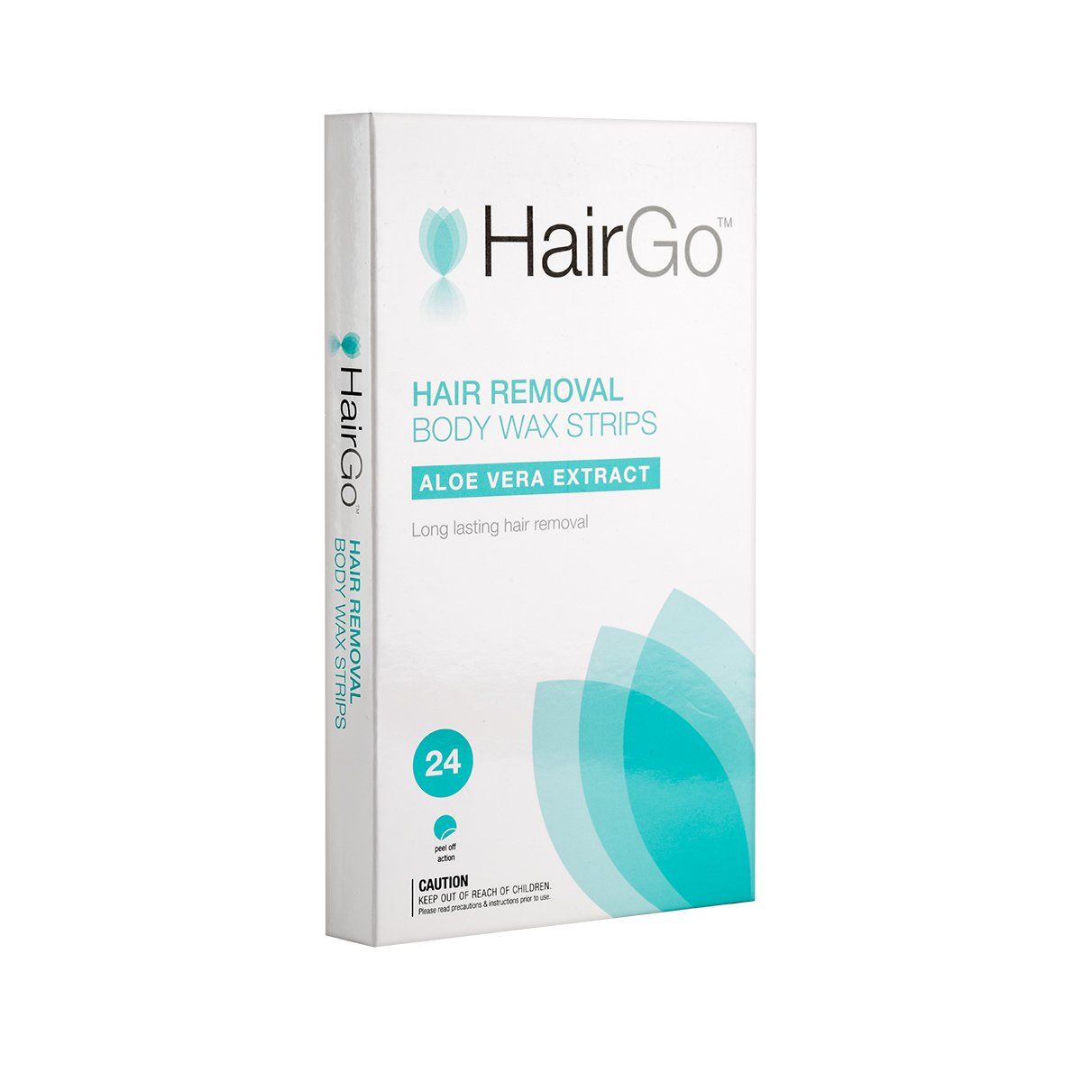 HairGo Hair Removal Body Wax Strips - Aloe Vera