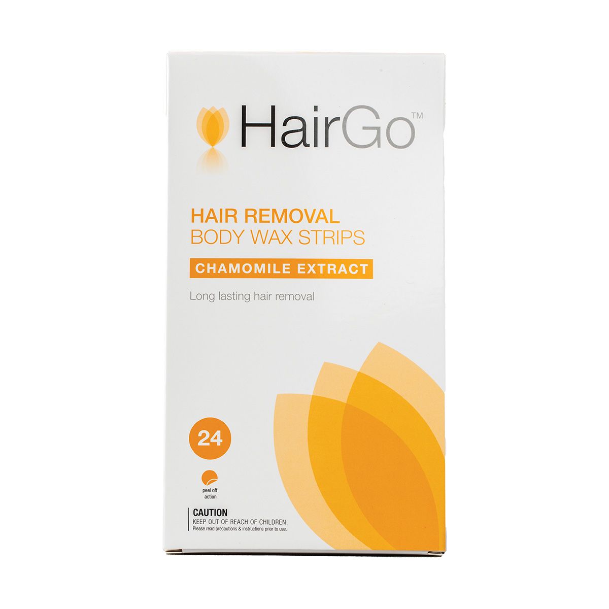 HairGo Hair Removal Body Wax Strips - Chamomile