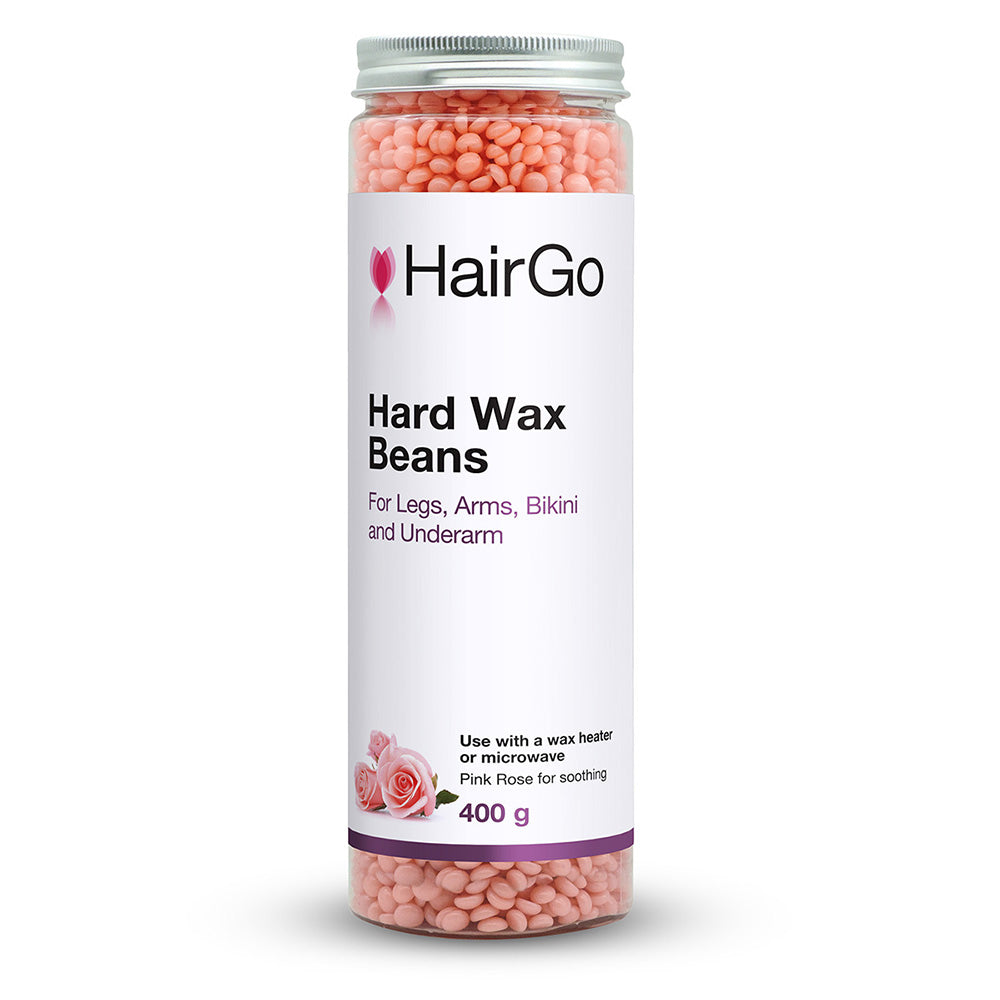 HairGo Hard Wax Beans – Pink Rose