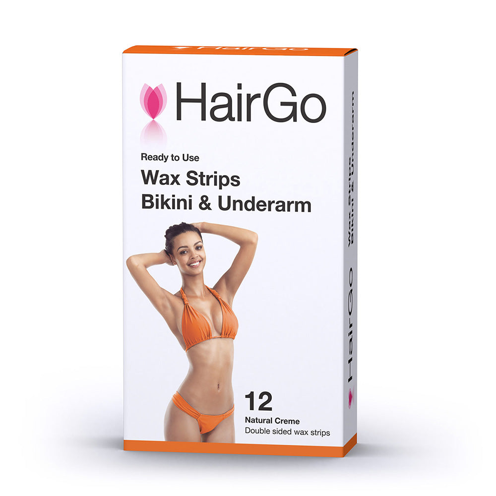 HairGo Wax Strips Bikini & Underarm