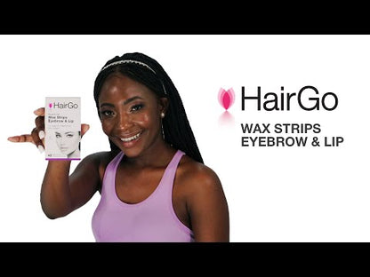 HairGo Wax Strips Eyebrow and Lip